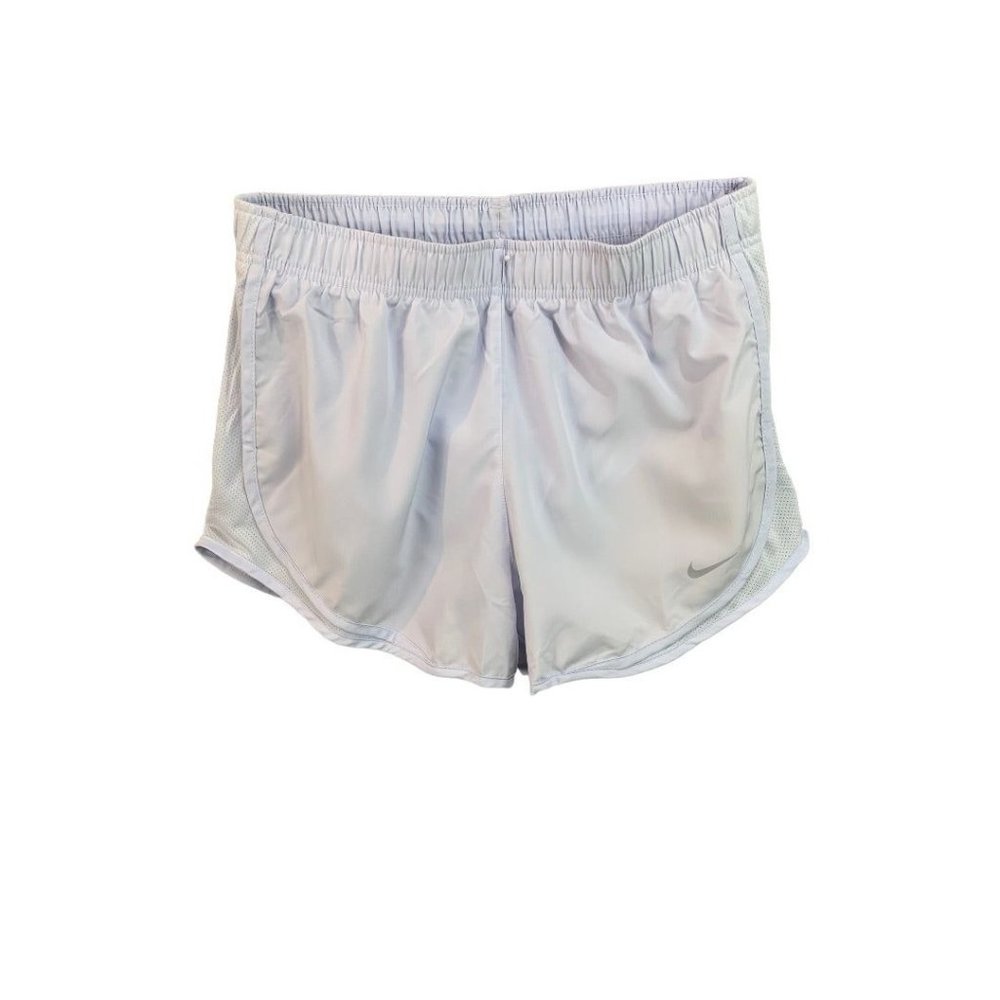Medium Nike Dri-Fit Women's Light Gray Running Shorts Lined‎ CU8890